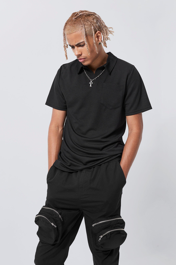 Tall Piké I Slim Fit, Black