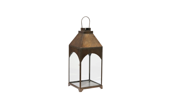 ARCH Lykta 43 cm Antik Mässing