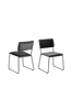 Lydia matstol 2-pack