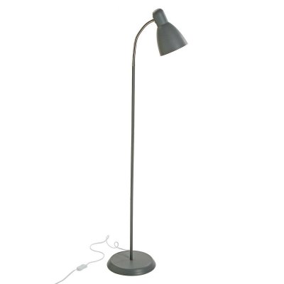 Golvlampa Versa Grå Metall (18 x 132 x 33 cm)
