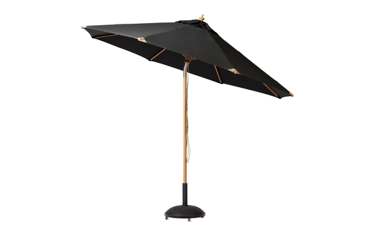 POMINO Parasoll 3,3 m Tilt Svart