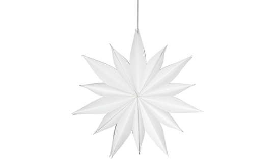 SIRIUS Julstjärna 60cm Vit