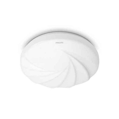 Taklampa Philips Shell Ø 25 cm Vit 10 W Metall/Plast (4000 K)