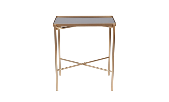 EVAN Sidobord Guld 62,5 x 41 x 72,5