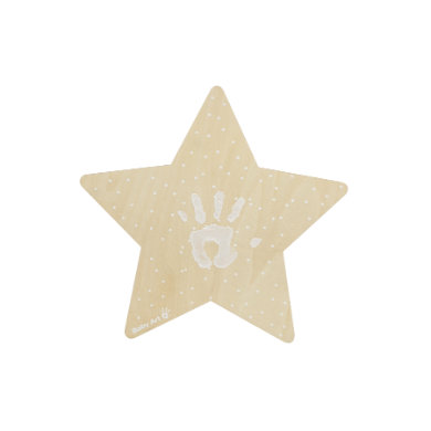 Baby Art Wall light star - My Baby Star Wall Light med im-tryck