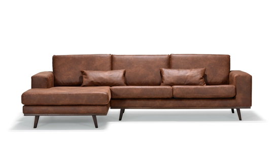 STOCKHOLM Leather Edition Divansoffa Vänster