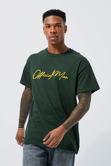 Official Man T-Shirt Med Brodyr