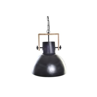 Taklampa DKD Home Decor Svart Brun 220 V 50 W (40 x 40 x 49 cm)