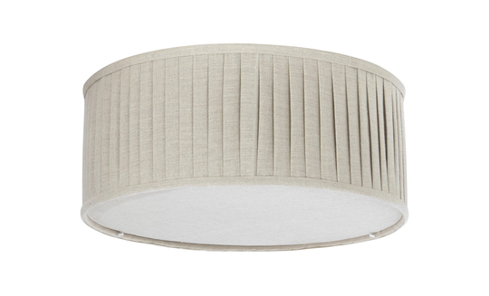 PLAFOND Plissé Natur 45 cm