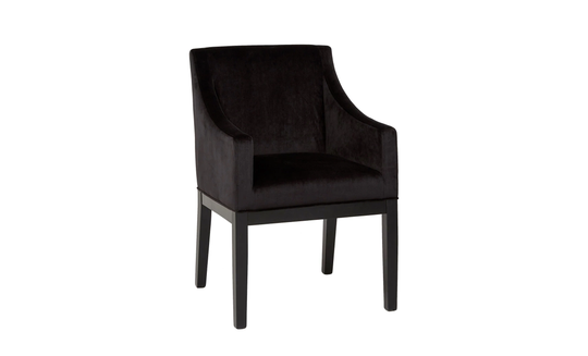 JYLLAND Stol Velvet Svart