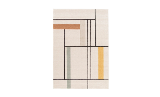AREZZO SQUARE Matta 200x290 Creme/Multi