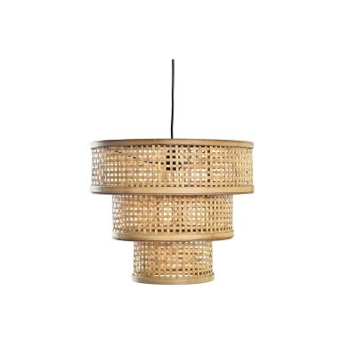 Taklampa DKD Home Decor Brun 50 W (40 x 40 x 34 cm)