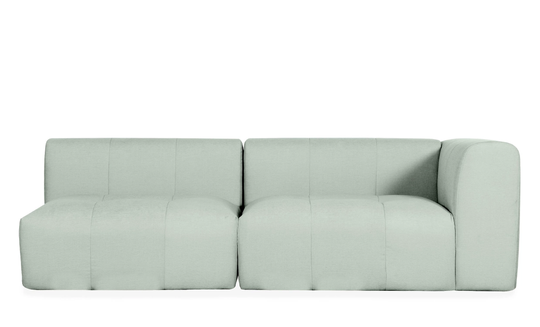 CLOUD 3-sitssoffa Vänster Ljusgrön