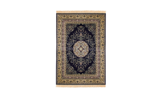 CASABLANCA Medallion 200x300 Marinblå