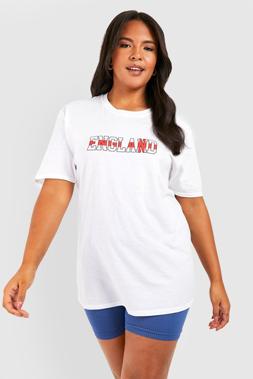 Plus England World Cup T-Shirt, White