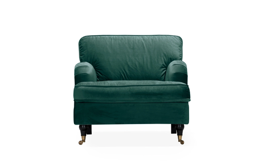 SKAGEN Fåtölj Velvet Edition Grön