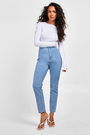 Disco Jeans Med Hög Midja