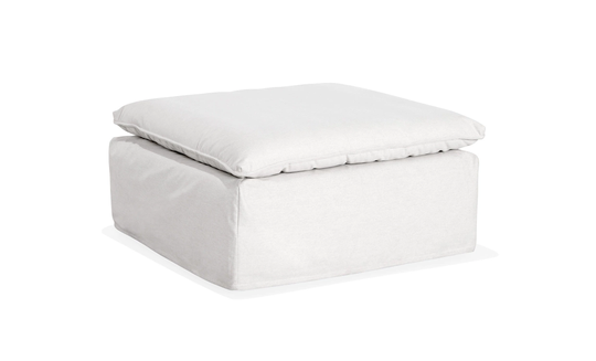 DOVER Grand Deluxe Fotpall Vit