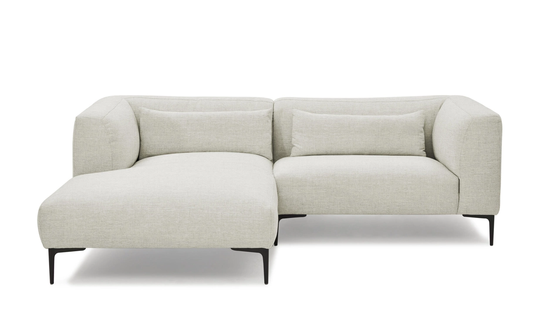 VÄLA Divansoffa Vänster Ljusbeige