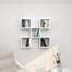 Hylla Spider 70x20x70 cm