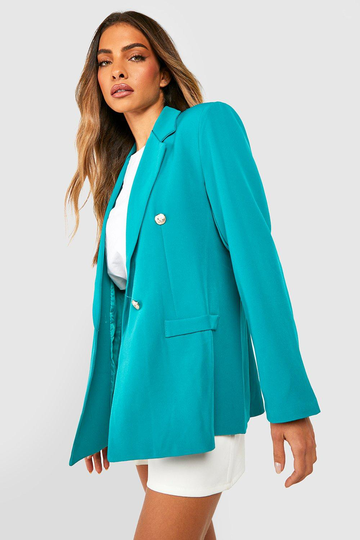 Kavaj Med Knappar, Green