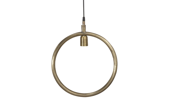 CIRCLE Taklampa Råmässing 35 cm