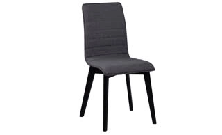 STARBY Stol Mörkgrå/Svart