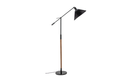 POLUS Golvlampa Svart
