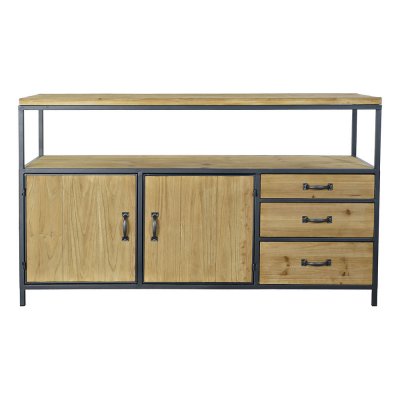 Skänk DKD Home Decor Metall Gran (120 x 40 x 72 cm)