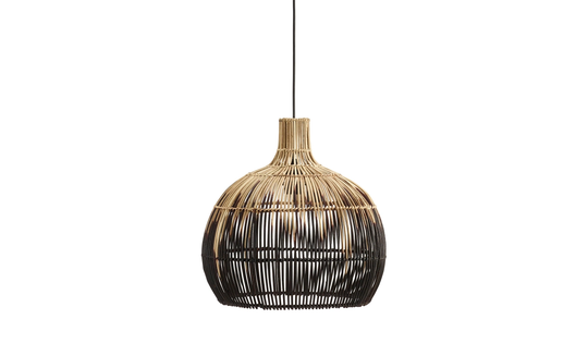 MARTHA Taklampa 50 cm Natur/Svart