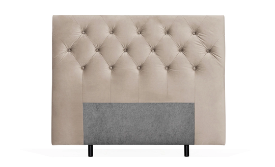 VÄRMDÖ Premium Sänggavel 180 Velvet Greige