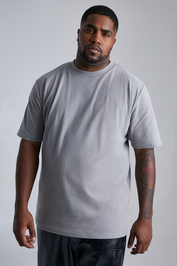 Plus - Mjuk T-Shirt I Slim Fit, Grey