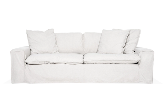 DOVER Grand Deluxe 3-sitssoffa Vit