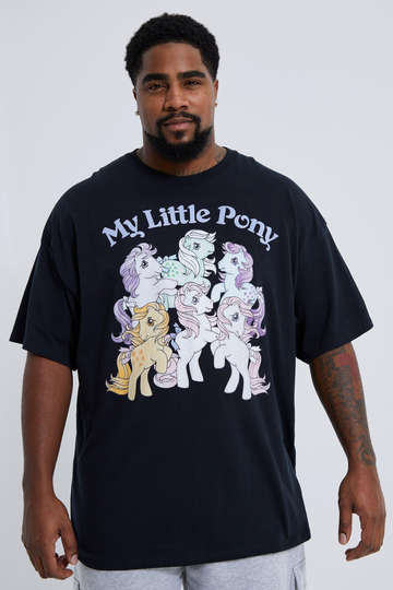 My Little Pony Plus T-Shirt Med Tryck, Black