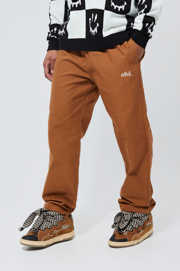 Ofcl Raka Byxor, Brown