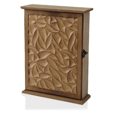Nyckelskåp Naturell Trä MDF (6,5 x 27 x 20 cm)