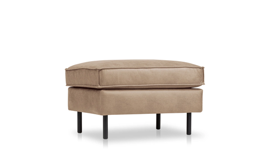 BERGAMO Fotpall Beige