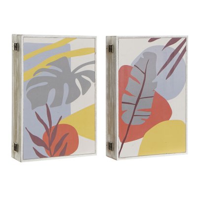 Nyckelskåp DKD Home Decor Trä MDF (20 x 6 x 30 cm) (2 pcs)
