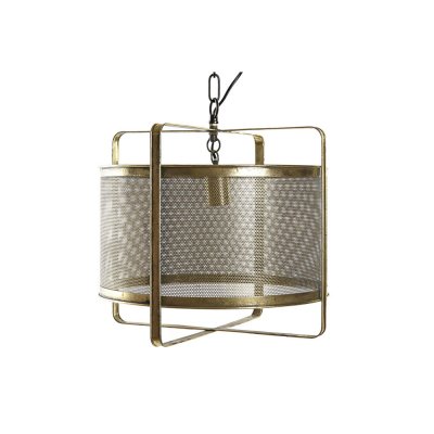Taklampa DKD Home Decor Gyllene Metall (40 x 40 x 41 cm)