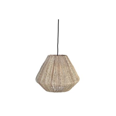 Taklampa DKD Home Decor 25W Naturell (33 x 33 x 27 cm)