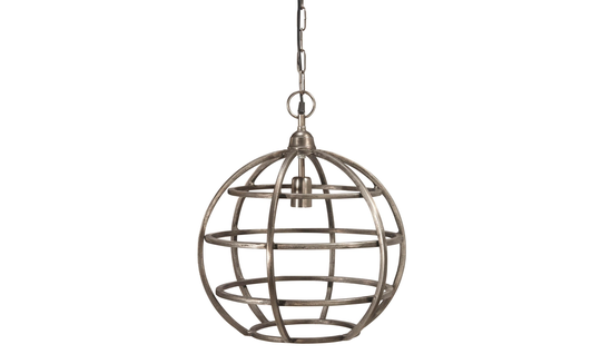 BRISTOL Taklampa Råsilver B41