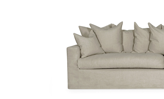 MONACO PREMIUM Klädsel 4-sitssoffa Khaki