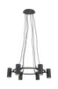 Taklampa PORTO 6L