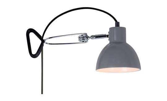 MONTE Vägglampa Grå