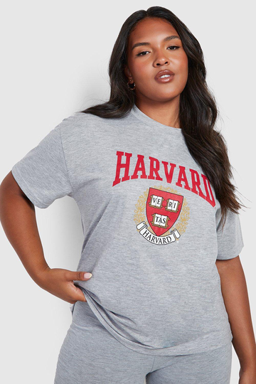 Plus - Harvard T-Shirt, Grey