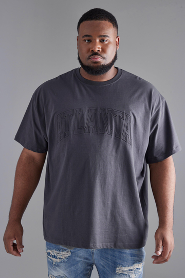 Plus Oversized T-Shirt Med Tryck