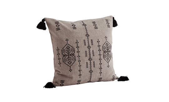 KUDDFODRAL 50x50 Greige/Svart