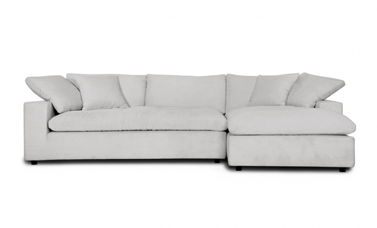 HAMILTON Divansoffa Höger Manchester Beige
