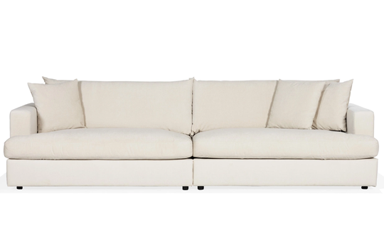 BOLNUEVO 4-sitssoffa Offwhite