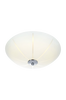 NAZCA Plafond 35 cm Vit/Krom